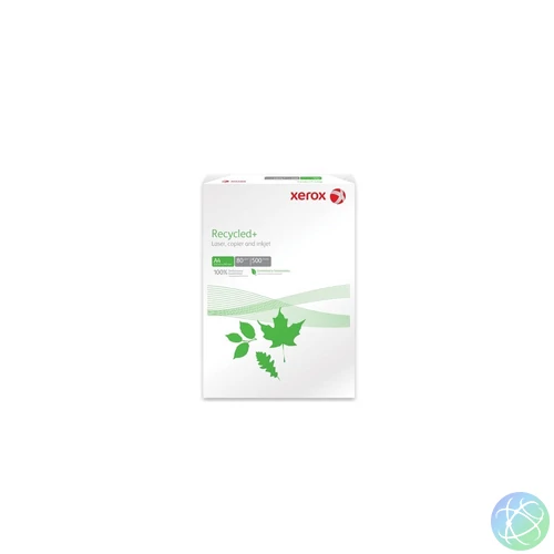 Másolópapír A4, 80g, Xerox recycled Plus újrahasznosított 500ív/csomag,