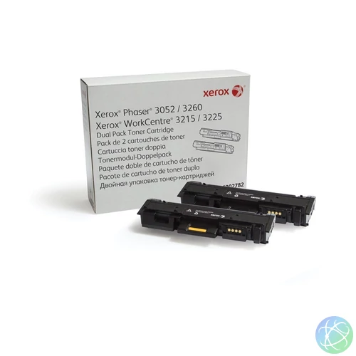 Xerox 3052/3260/3225 toner twinpack black ORIGINAL (106R02782)
