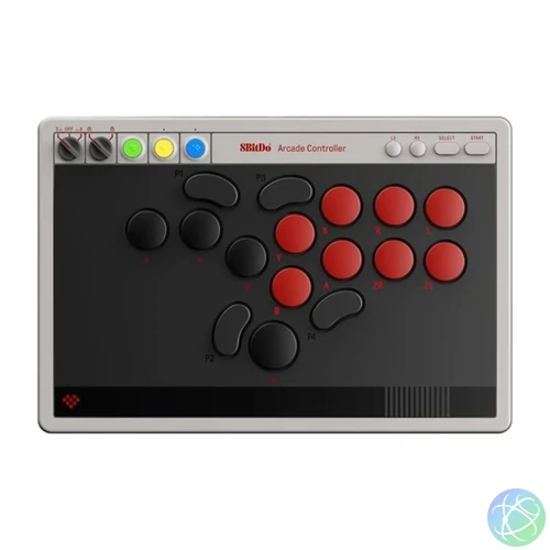 8BitDo Arcade Stick All-Button Nintendo Switch / Switch 2 / PC vezeték nélküli kontroller