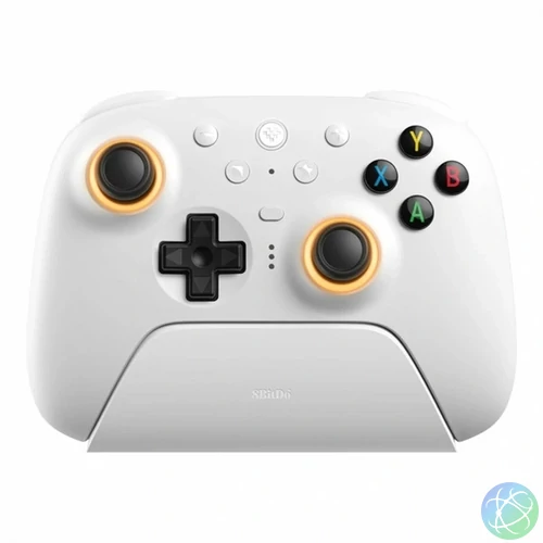 8BitDo Ultimate 2 Nintendo Switch / Switch 2 / PC Hall-Effect fehér vezeték nélküli kontroller