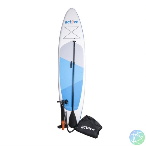 Act!ive SB-004-W Marina Beach fehér-kék SUP deszka 305cm, tartozékokkal