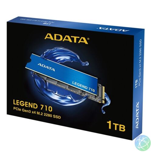 Adata 1TB M.2 NVMe 2280 Legend 710 (ALEG-710-1TCS) kék SSD