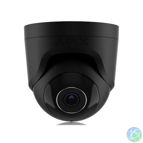 Ajax TurretCam BL /kültéri/5MP/2,8mm/IR35m/H265/JetSparrow/Mikrofon/fekete IP turret kamera