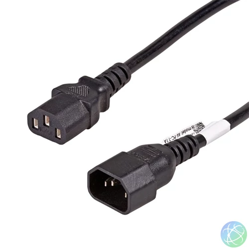Akyga AK-PC-11A 5m fekete tápkábel hosszabbító