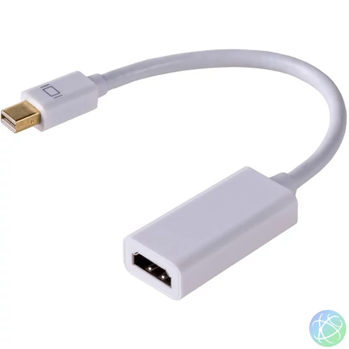 Akyga AK-AD-38 15cm mini DisplayPort apa - HDMI anya adapter