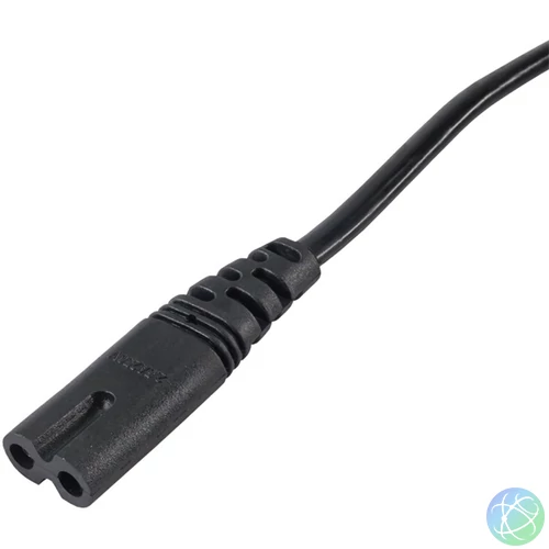 Akyga "nyolc" 3m Europlug CEE 7/16 - IEC C7 SN-14 piskóta tápkábel
