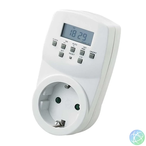 Anco 321222 heti fehér digitális időkapcsoló