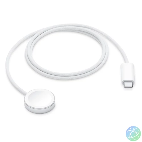 Apple Watch 1m Type-C fehér mágneses töltőkábel