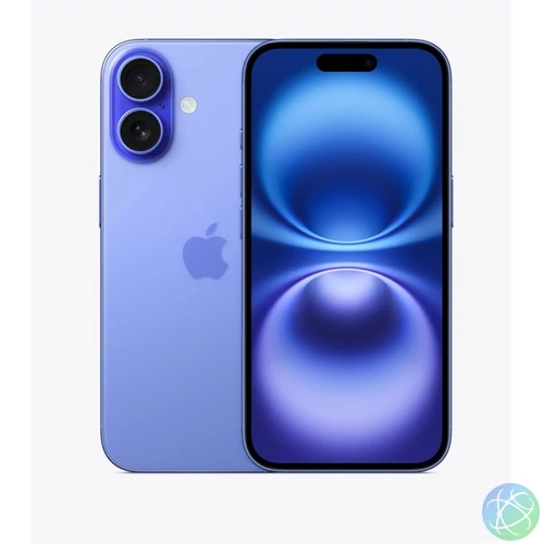 Apple iPhone 16 6,1" 5G 8/128GB ultramarin okostelefon