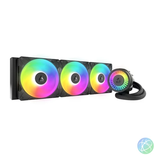 Arctic Liquid Freezer III Pro 420 A-RGB fekete vízhűtéses processzor hűtő