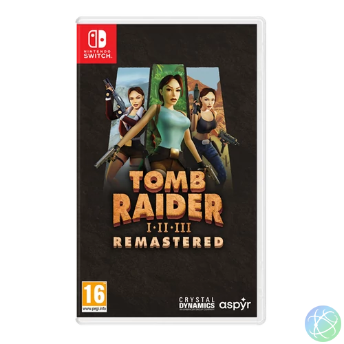 Tomb Raider I-III Remastered Starring Lara Croft Nintendo Switch játékszoftver
