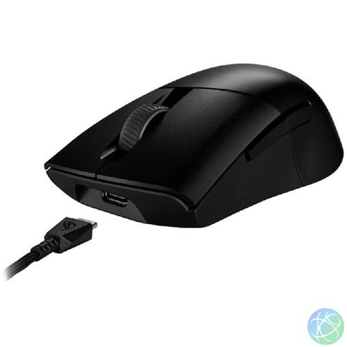 Asus ROG Keris Wireless AimPoint fekete vezeték nélküli egér