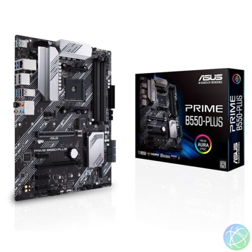 ASUS PRIME B550-PLUS AMD B550 SocketAM4 ATX alaplap