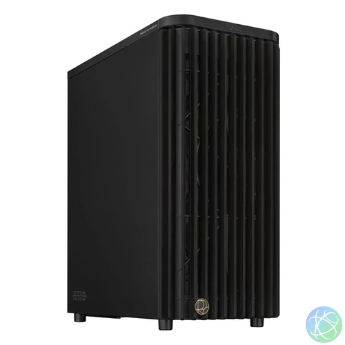Asus ProArt PA401 WOOD METAL fekete (táp nélküli) mATX ház