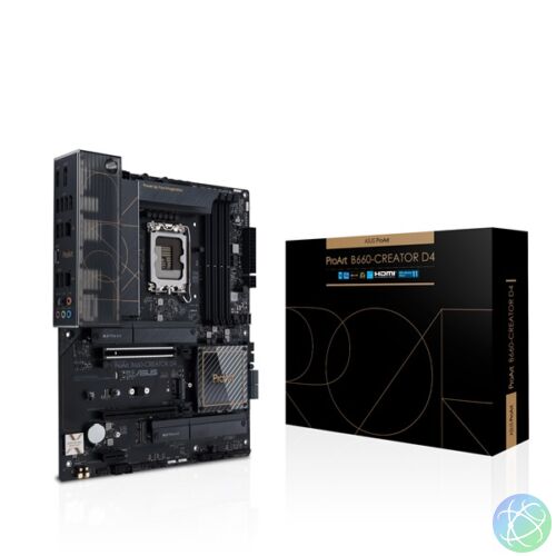 ASUS PROART B660-CREATOR D4 Intel B660 LGA1700 ATX alaplap