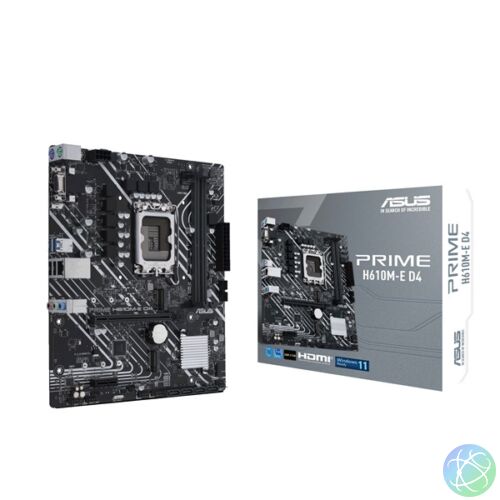 ASUS PRIME H610M-E D4 Intel H610 LGA1700 mATX alaplap