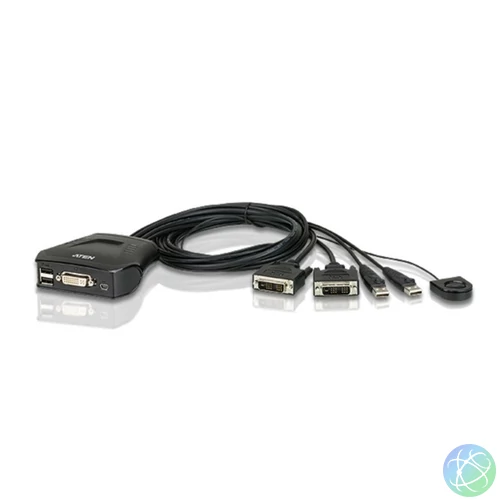 ATEN CS22D-A7 2PC USB DVI KVM Switch