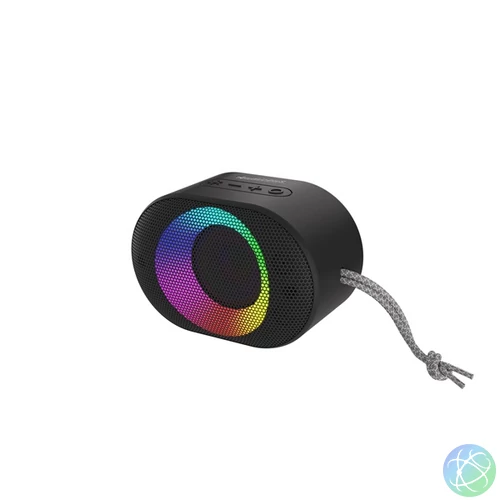Audictus Aurora Mini RGB fekete Bluetooth hangszóró