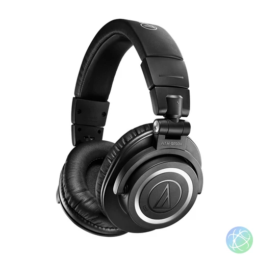 Audio-Technica ATH-M50XBT2 Bluetooth stúdió minőségű fekete fejhallgató