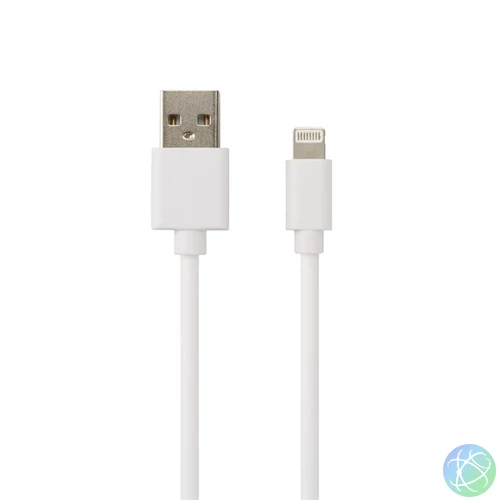 AVAX CB104W PURE 1m 2,1A USB A-Lightning fehér adat- és töltőkábel