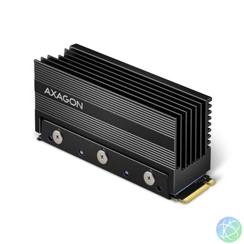 Axagon CLR-M2XL alumínium passzív hűtő M.2 SSD-hez