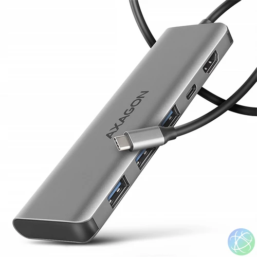 AXAGON HMC-5H USB-C 3.2 Gen 1 3x USB-A 4K HDMI PD 100W hub