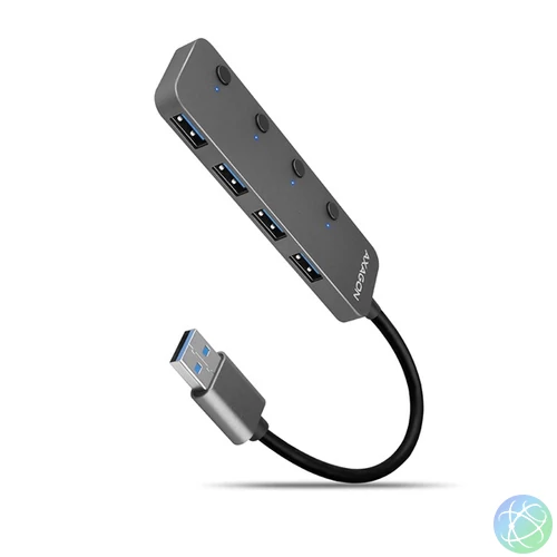 Axagon HUE-MSA 4 portos USB3.0 switch HUB