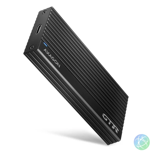 Axagon EEM2-GTR SuperSpeed+ USB-C - NVMe M.2 fekete ház