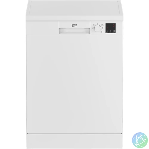 Beko DVN05320W fehér, programok száma: 5, szabadonálló, 13 terítékes mosogatógép 