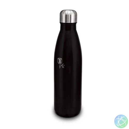 Berlinger Haus BH/8624  0,5L, matt fekete palack alakú termosz