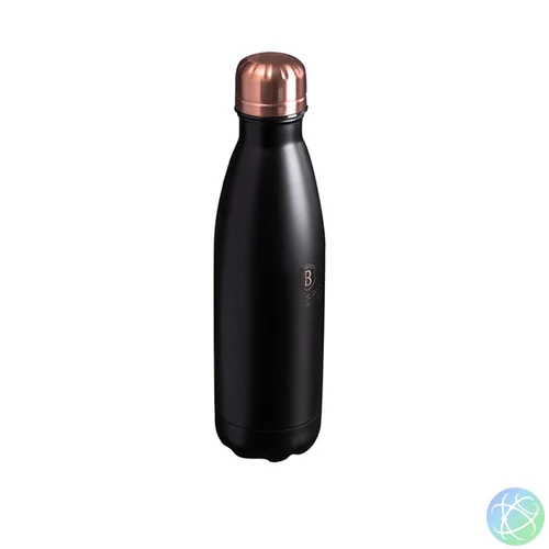 Berlinger Haus BH/6400A  0,5L, fekete- rózsaarany palack alakú termosz