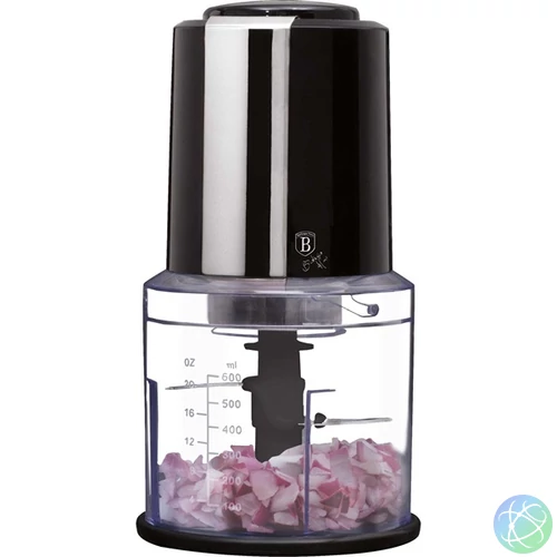 Berlinger Haus BH/9379 2in1 0,6L fekete mini chopper aprító