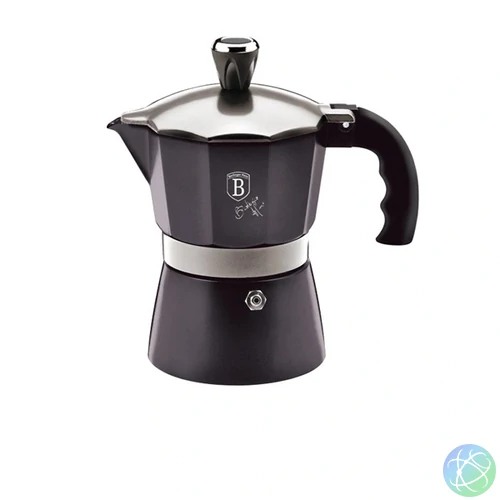 Berlinger Haus BH/8551N carbon pro 3 személyes kotyogós kávéfőző