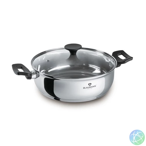 Blaumann BL-3858 3,2L Gourmet Line 24 cm fedővel alacsony lábas