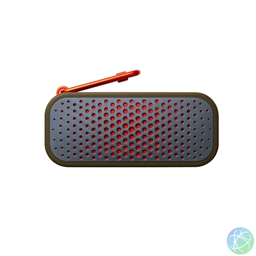 Boompods Blockblaster zöld-narancs bluetooth hangszóró