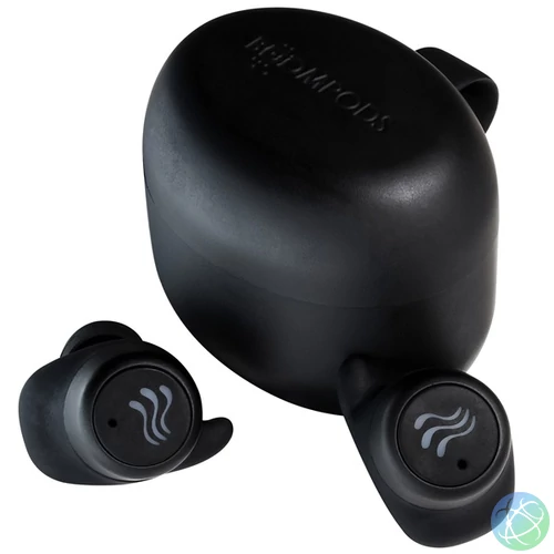 Boompods Soundwave Ocean True Wireless Bluetooth fekete fülhallgató