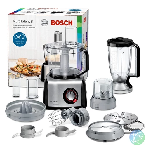 Bosch MC812M844 1250W, 2,4L, fekete konyhai robotgép