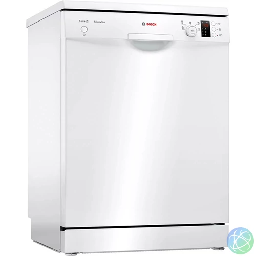 Bosch SMS25AW05E fehér, programok száma: 5, szabadonálló, 12 terítékes mosogatógép 