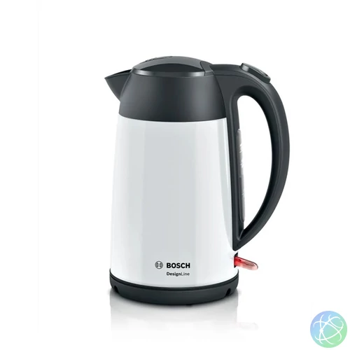 Bosch TWK3P421 DesignLine 1,7 L -es fehér vízforraló