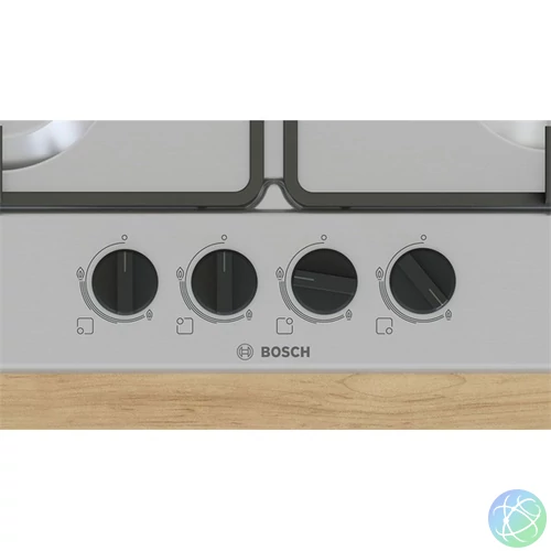 Bosch PGP6B5K60 inox, beépíthető, gáz, főzőzóna:4, beépíthető méret: 58,2cm, főzőlap