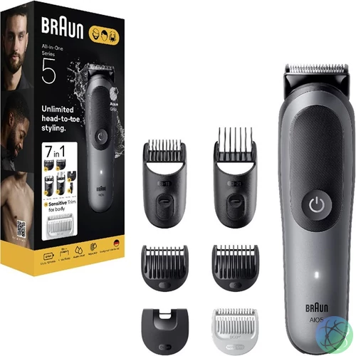 Braun AIO 5520 multifunkciós testszőrzet ápoló