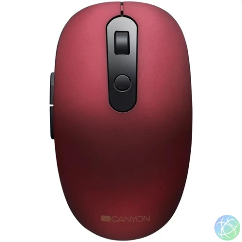 Canyon MW-9 optikai Bluetooth / vezeték nélküli egér piros-fekete