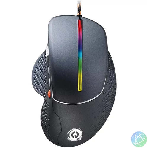 Canyon Apstar GM-12 oldalgörgős RGB gamer optikai egér