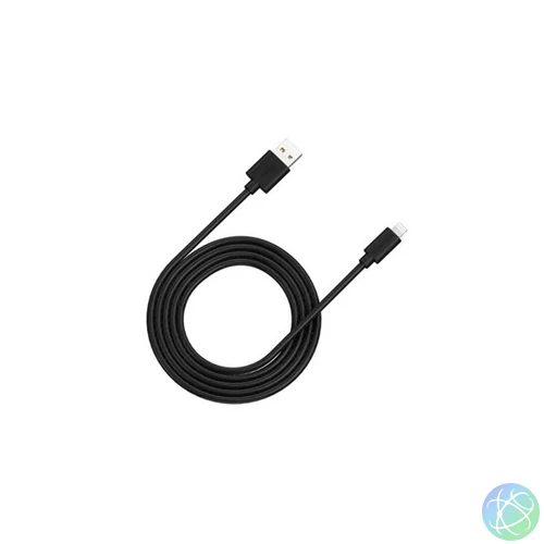 Canyon MFI-12 Charge&Sync Lightning -> USB 2.0 A M/M adatkábel 2m fekete