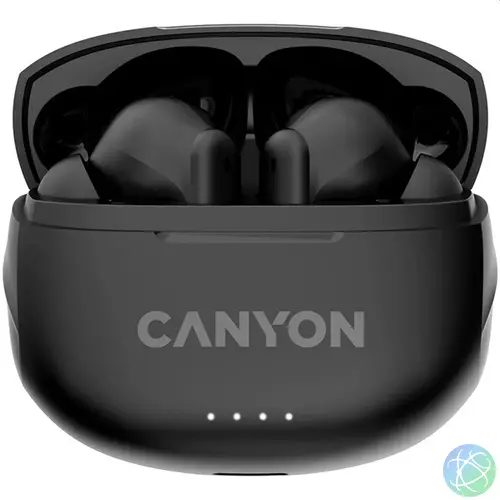 Canyon TWS-8 True Wireless Bluetooth fekete fülhallgató