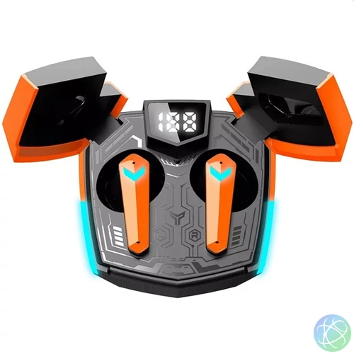 Canyon Doublebee GTWS-2 True Wireless Bluetooth narancssárga gamer fülhallgató