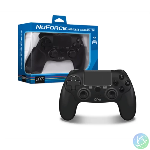 Cirka M07526-BK NuForce PS4/PC/Mac vezeték nélküli fekete kontroller