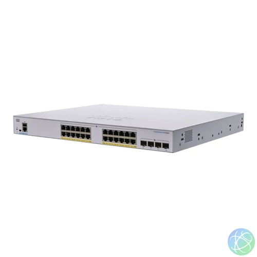 Cisco CBS250-24T-4X 24x GbE LAN 4x SFP+ port L2 menedzselhető switch