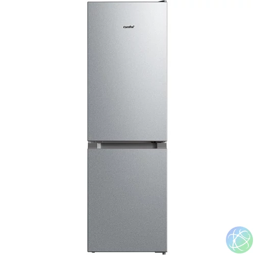 Comfee RCB169DS2(E) inox, alulfagyasztós, Hűtő:115L, Fagyasztó:59L, hűtőszekrény