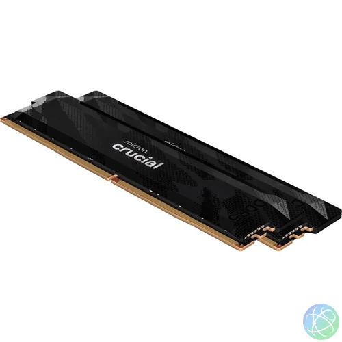 Crucial 64GB 6400MHz DDR-5 Pro (Kit! 2db 32GB) (CP2K32G64C40U5B) fekete memória